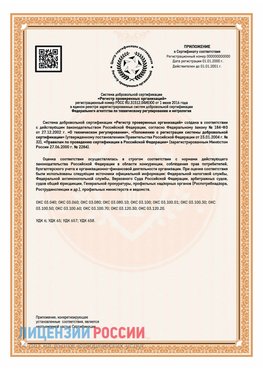 Приложение СТО 03.080.02033720.1-2020 (Образец) Батайск Сертификат СТО 03.080.02033720.1-2020